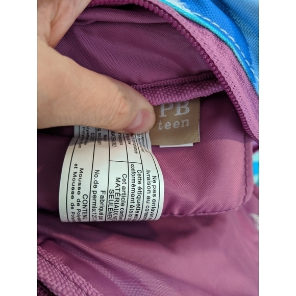 🆕 PB Teen Striped "Courtney" Backpack - Picture 9 of 15